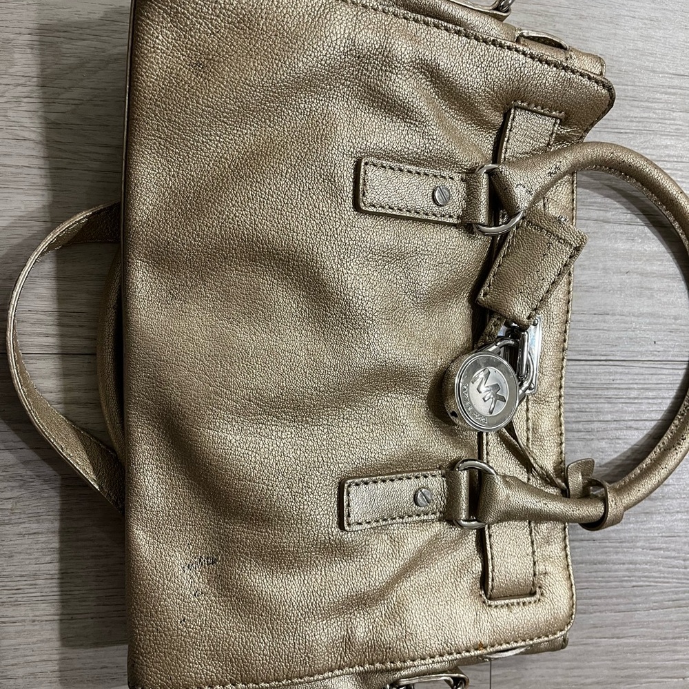 Chic Metallic Women's Handbag